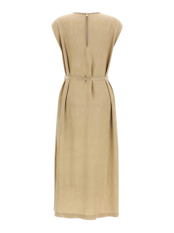 PESERICO: ニーレングスドレス online - 膝丈ドレス - ベージュ