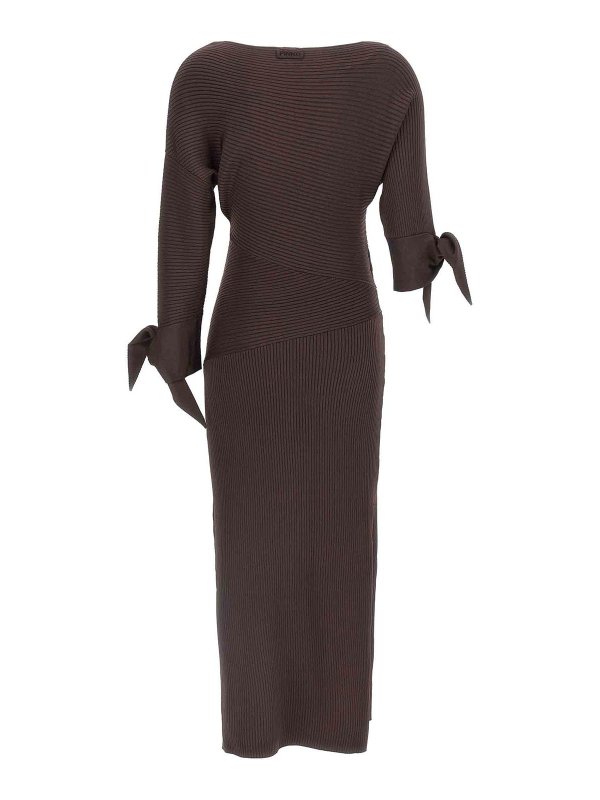 Pinko: ニーレングスドレス online - 膝丈ドレス - ブラウン