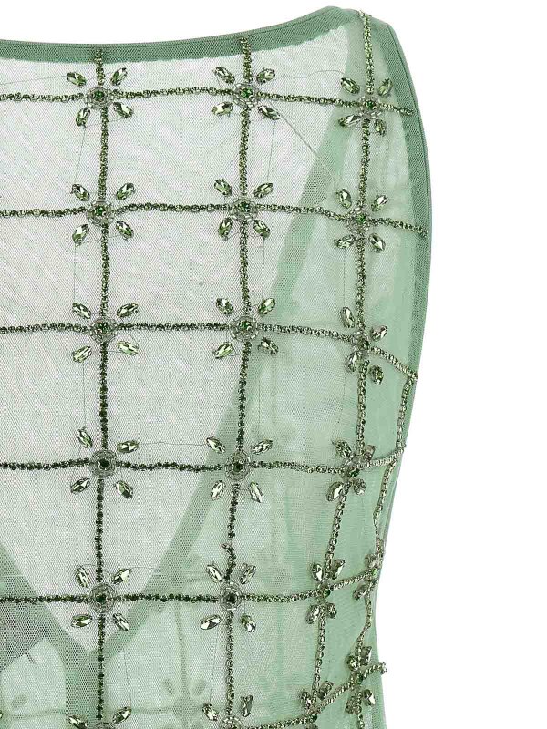 The Best Shops Pinko: Tops & Débardeurs - Top - Vert