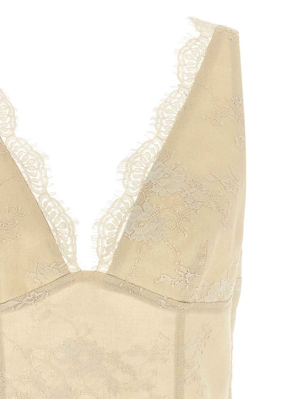 The Best Shops Pinko: Tops & Débardeurs - Top - Beige