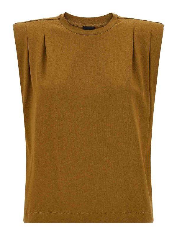 Pinko: クルーネック - クルーネック - ブラウン