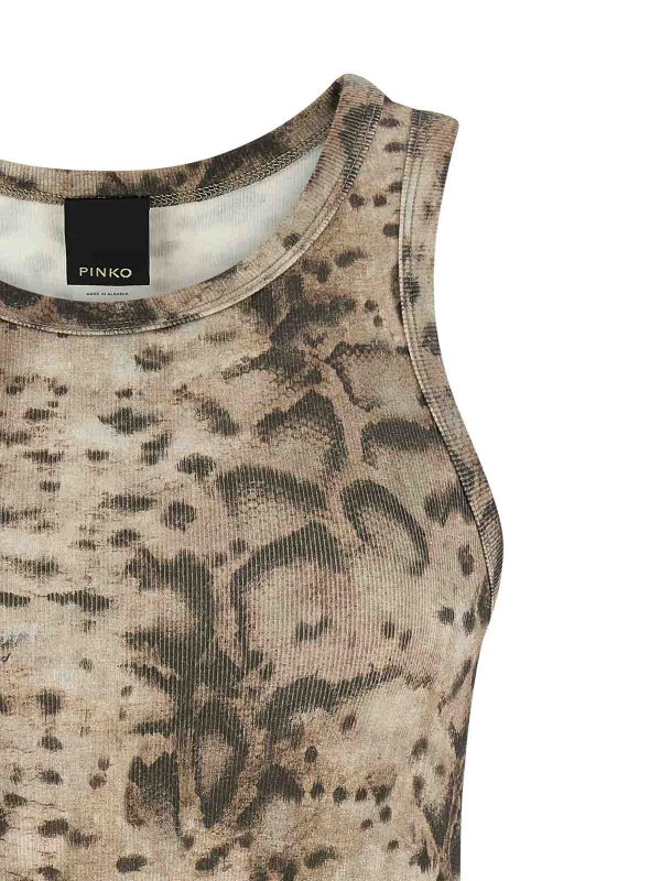 The Best Shops Pinko: Tops und Tank Tops - Top - Beige