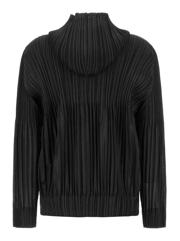 PLEATS PLEASE ISSEY MIYAKE: Cardigans online - Cardigan - Schwarz