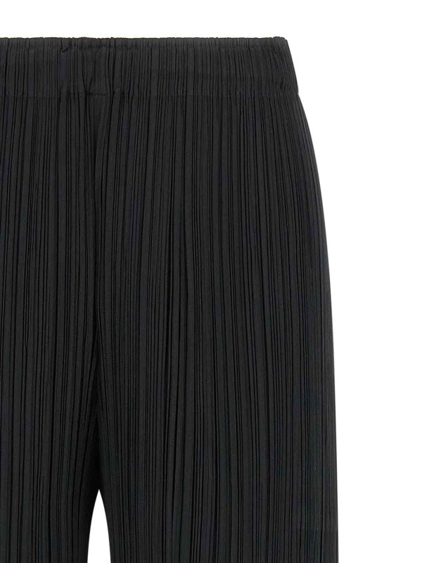 The Best Shops PLEATS PLEASE ISSEY MIYAKE: Casual Hosen - Casual Hose - Schwarz