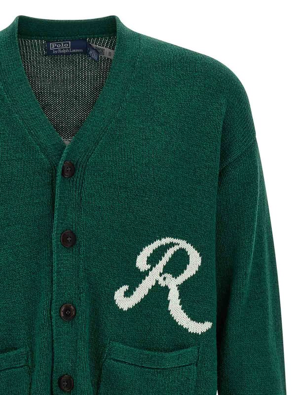 The Best Shops POLO RALPH LAUREN: Cardigans - Cardigan - Grün