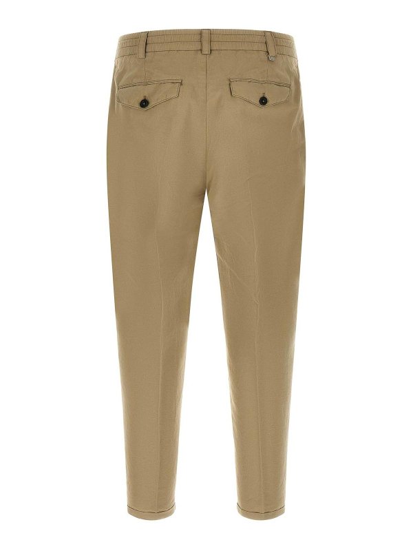 PT TORINO: Pantalons casual online - Pantalons Décontractés - Beige