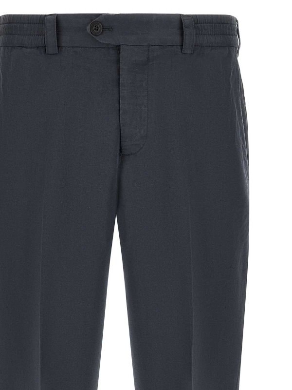 The Best Shops PT TORINO: Casual Hosen - Casual Hose - Blau