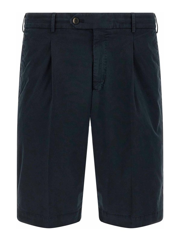 PT TORINO: トラウザーショーツ - ショートパンツ - ブルー