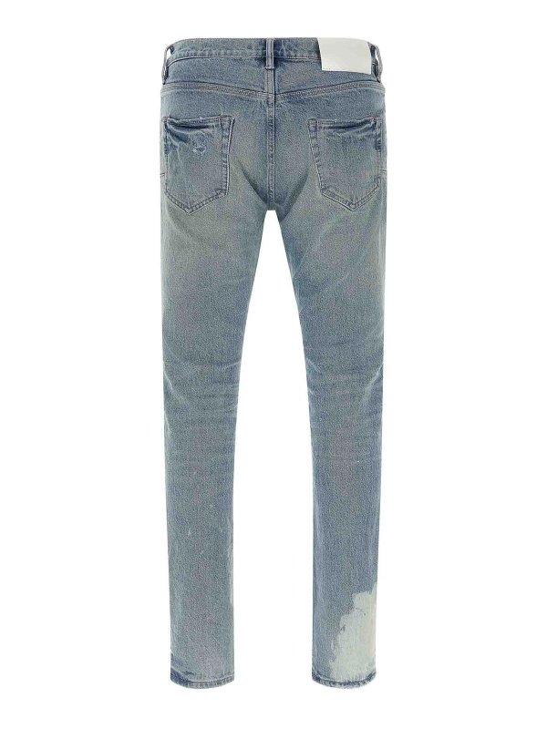 PURPLE BRAND: Straight Leg Jeans online - Straight Leg Jeans - Hellblau