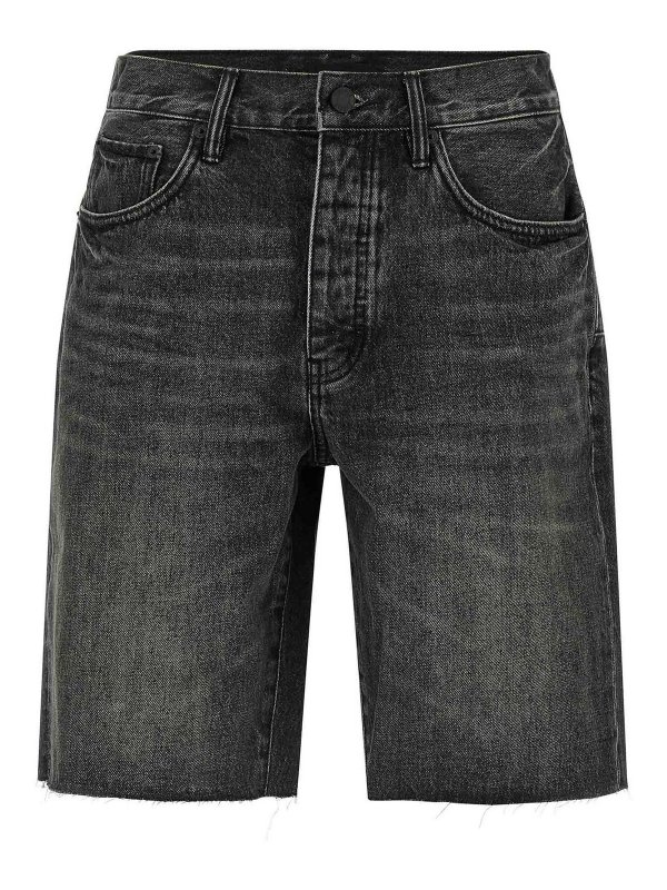 PURPLE BRAND: トラウザーショーツ - ショートパンツ - 黒