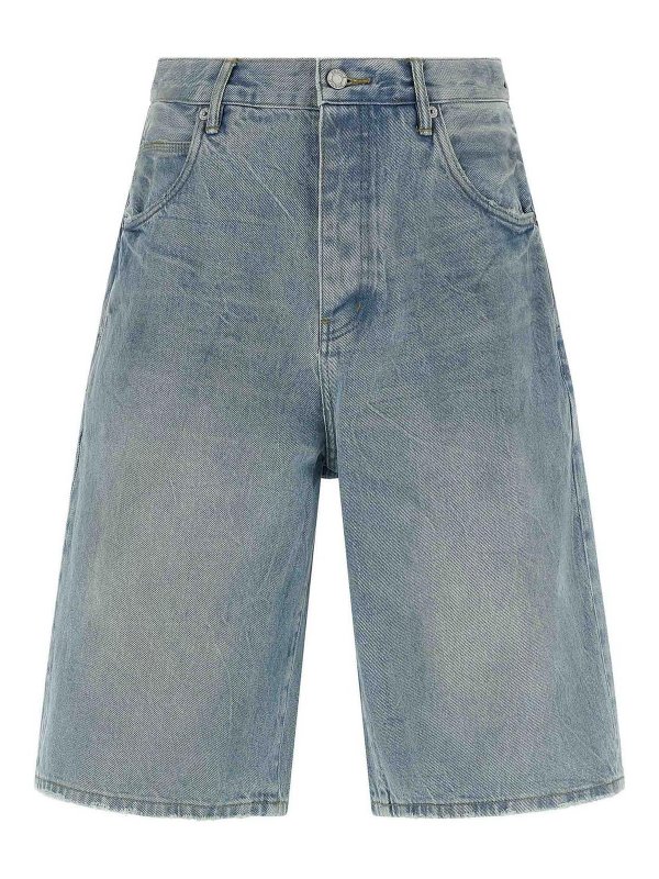 PURPLE BRAND: Hosen Shorts - Shorts - Hellblau
