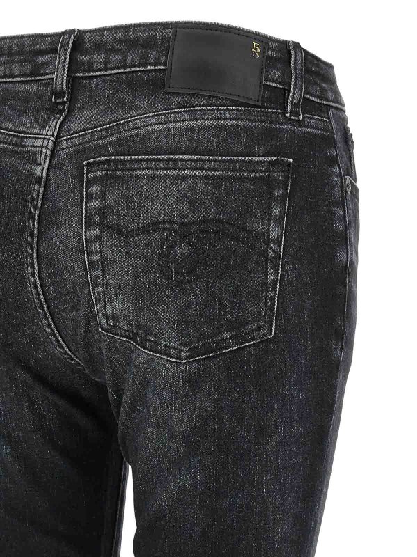 Vaqueros Rectos - Negro shop online: R13