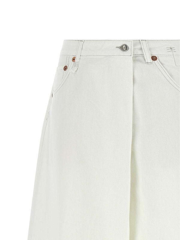 The Best Shops R13: Jeans Rectos - Vaqueros Rectos - Blanco