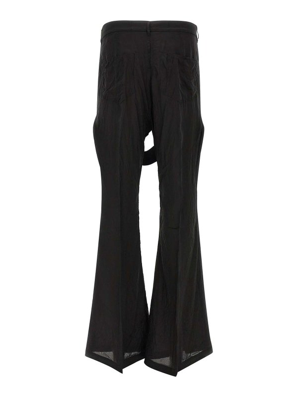 RICK OWENS: ベルボトムジーンズ online - フレアジーンズ - 黒