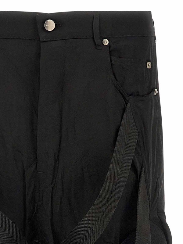 The Best Shops RICK OWENS: ベルボトムジーンズ - フレアジーンズ - 黒