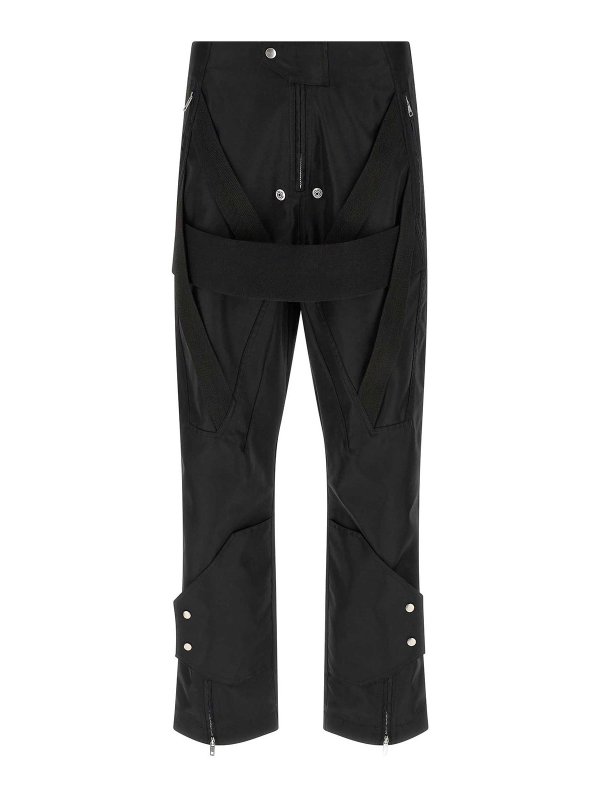 RICK OWENS: カジュアルトラウザー - カジュアルパンツ - 黒