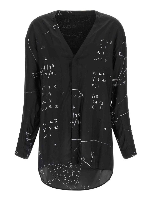 RICK OWENS: シャツ - シャツ - 黒