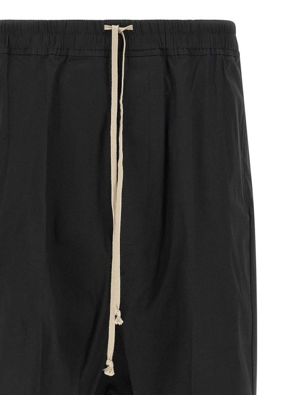 The Best Shops RICK OWENS: トラウザーショーツ - ショートパンツ - 黒