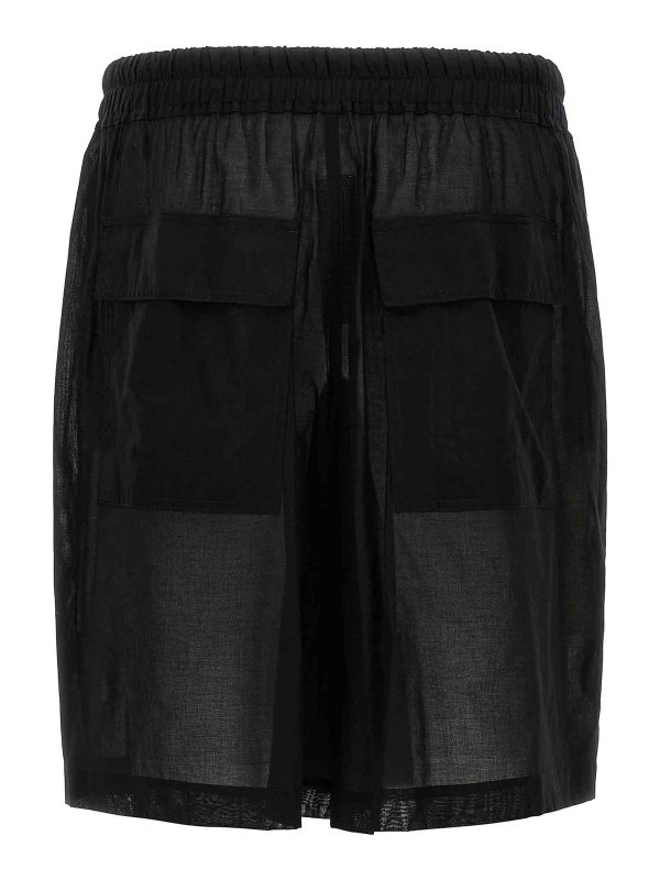 RICK OWENS: トラウザーショーツ online - ショートパンツ - 黒