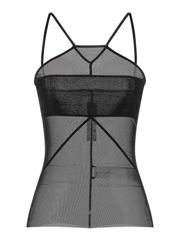 RICK OWENS: Tops und Tank Tops - Top - Schwarz