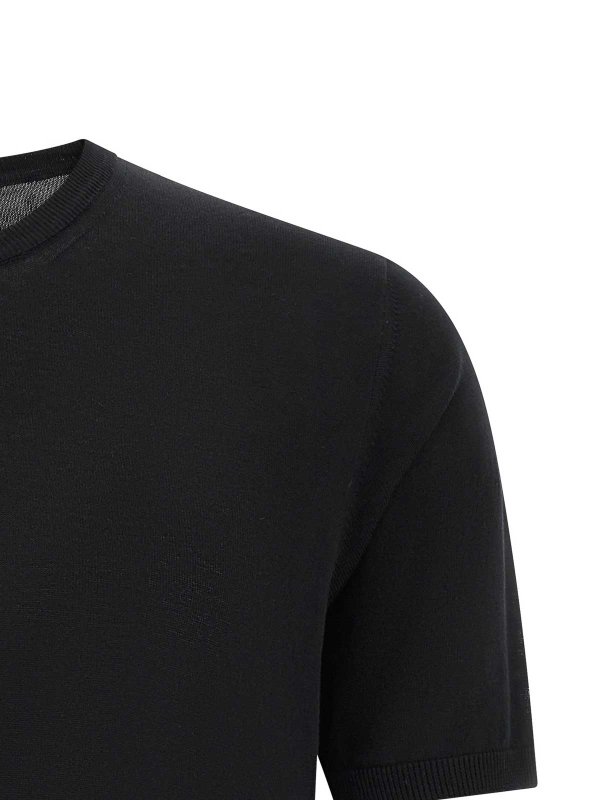 The Best Shops ROBERTO COLLINA: クルーネック - クルーネック - 黒