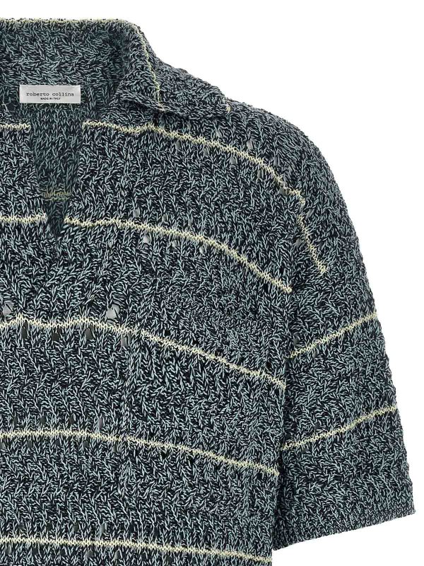 The Best Shops ROBERTO COLLINA: ポロシャツ - ポロシャツ - マルチカラー