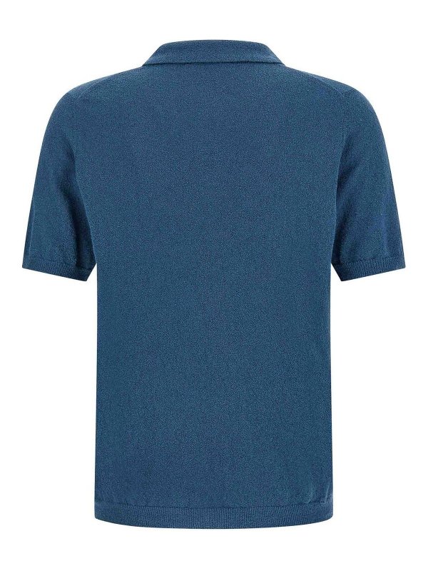 ROBERTO COLLINA: polo shirts online - Spongy Effect Polo Shirt
