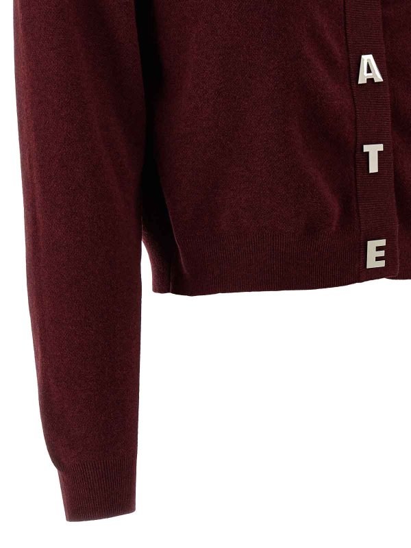 カーディガン - ダークレッド shop online: ROTATE Birger Christensen