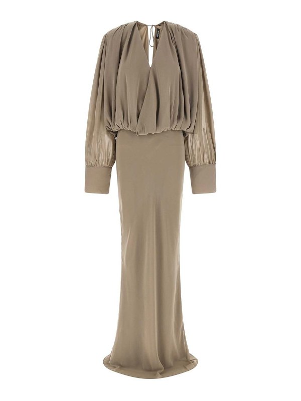 ROTATE Birger Christensen: Maxikleider online - Maxikleid - Beige