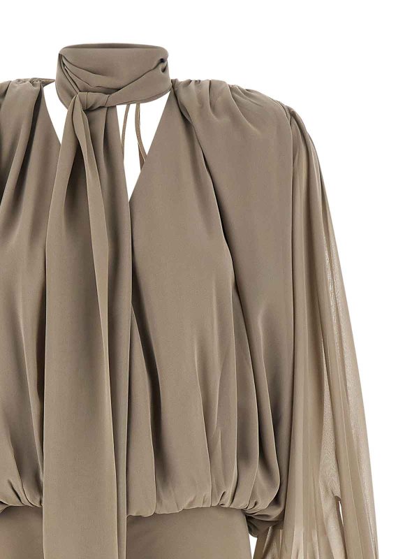 Maxikleid - Beige shop online: ROTATE Birger Christensen