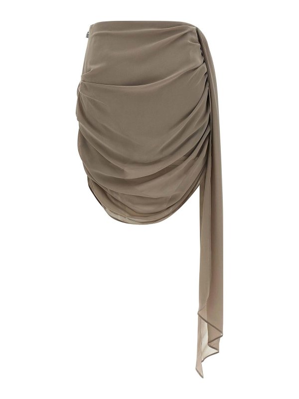 ROTATE Birger Christensen: Miniröcke online - Minirock - Beige