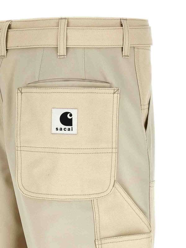 Casual Hose - Beige shop online: Sacai