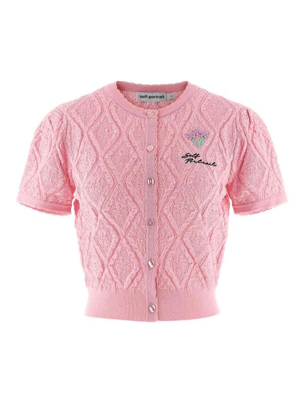 Self Portrait: Tops und Tank Tops - Top - Nude