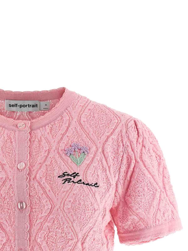 The Best Shops Self Portrait: Tops und Tank Tops - Top - Nude