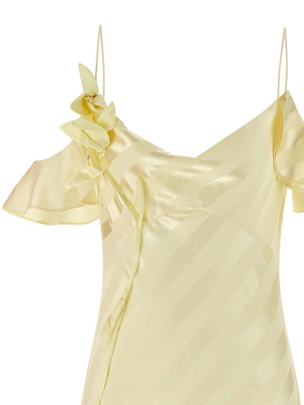 The Best Shops Self Portrait: Maxikleider - Maxikleid - Gelb