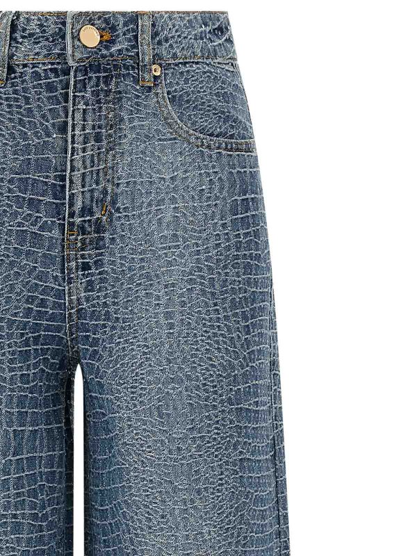 The Best Shops Self Portrait: jeans dritti, a sigaretta - Jeans con strass