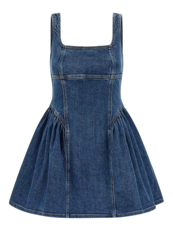 Self Portrait: Robes courtes - Robe Courte - Bleu