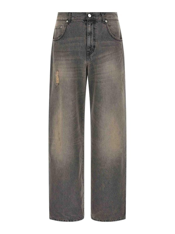 SEAFARER: ストレートジーンズ - ストレートジーンズ - 黒