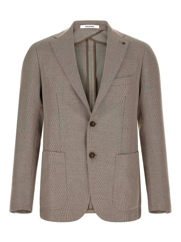 TAGLIATORE: ブレザー - ブレザー - ブラウン