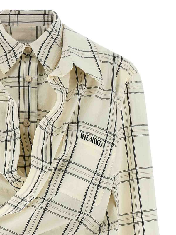 The Best Shops The Attico: ニーレングスドレス - 膝丈ドレス - マルチカラー