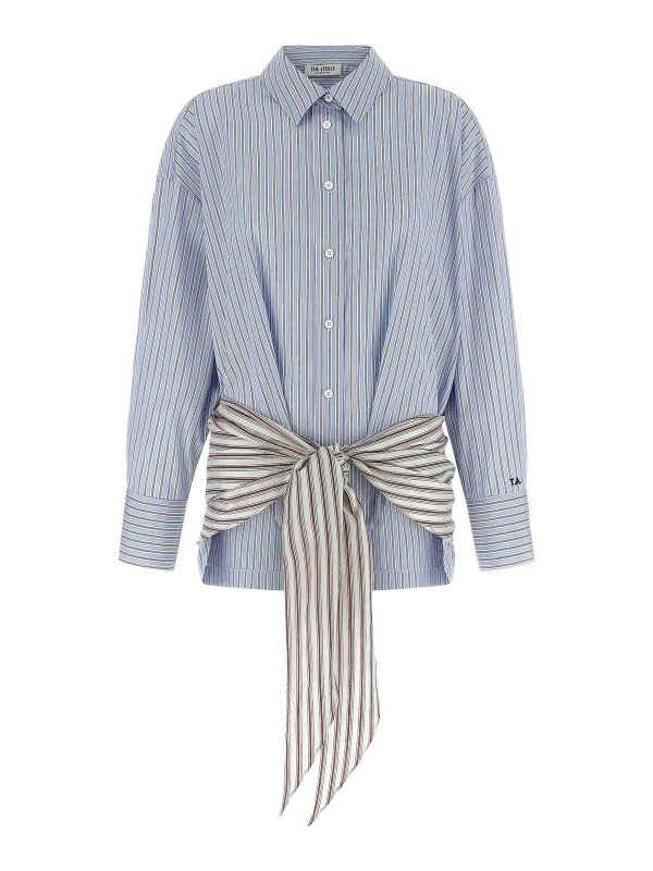 The Attico: ショートドレス - ショートドレス - ライトブルー