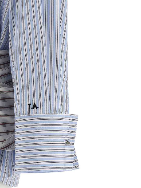 ショートドレス - ライトブルー shop online: The Attico