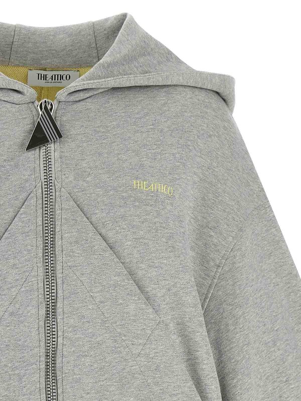 The Best Shops The Attico: Sweatshirts und Pullover - Sweatshirt - Grau