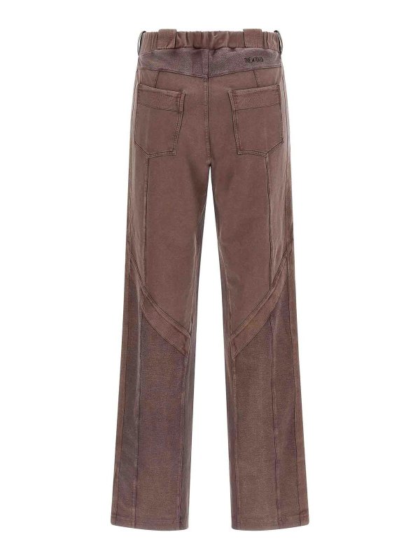 The Attico: casual trousers online - Front Split Pants