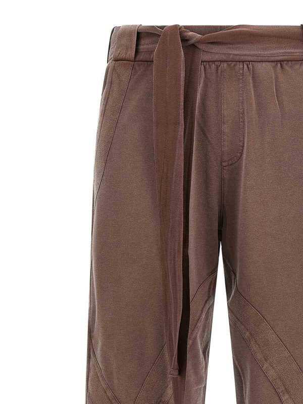 The Best Shops The Attico: casual trousers - Front Split Pants