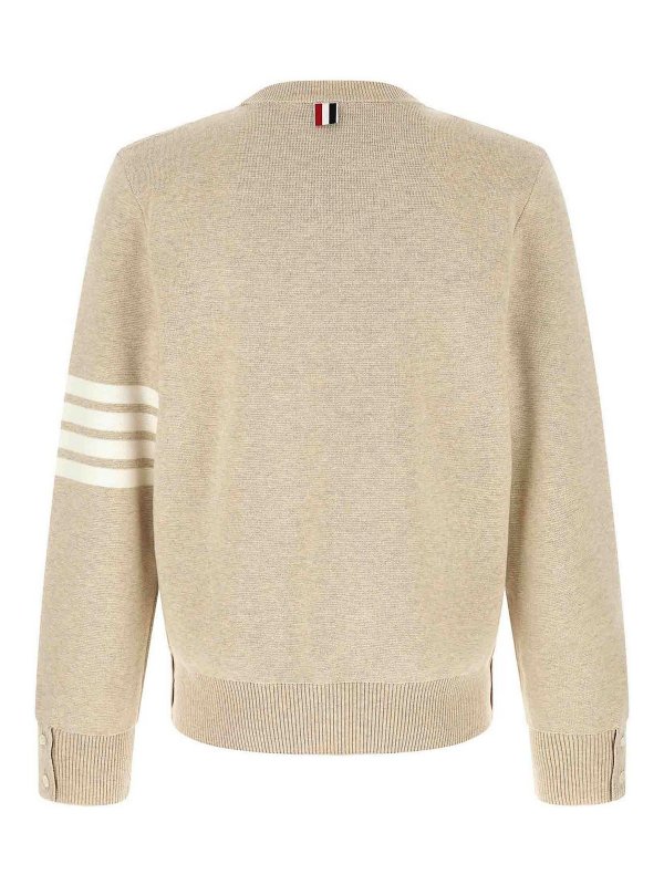 THOM BROWNE: クルーネック online - クルーネック - ベージュ