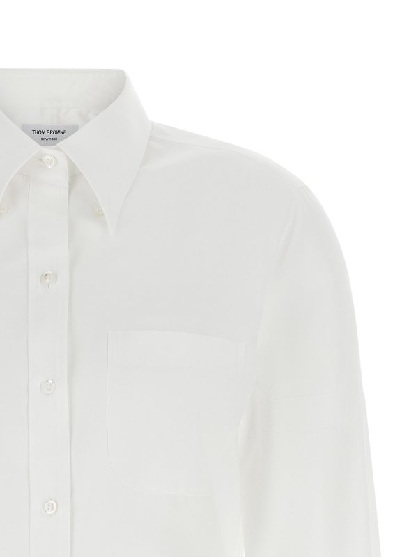 The Best Shops THOM BROWNE: camicie - Camicia abbottonata