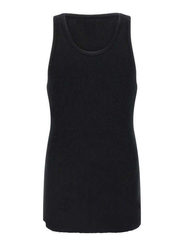 THOM KROM: トップス＆タンクトップ - トップ/タンクトップ - 黒