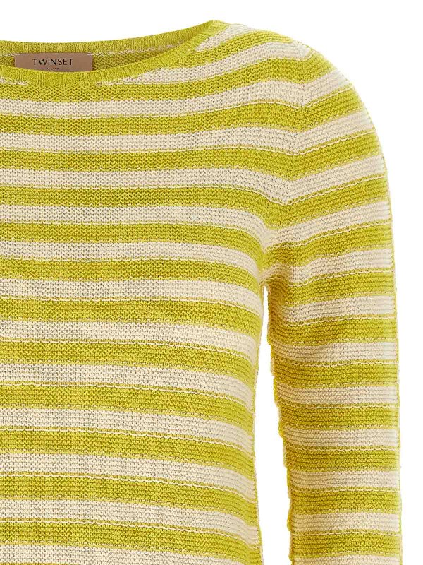 The Best Shops TWINSET: クルーネック - クルーネック - マルチカラー