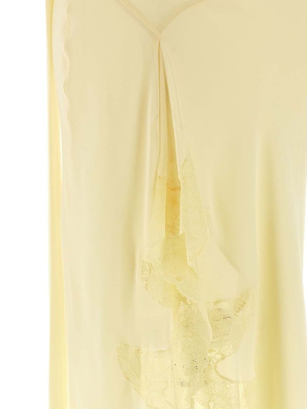 膝丈ドレス - イエロー shop online: VAILLANT